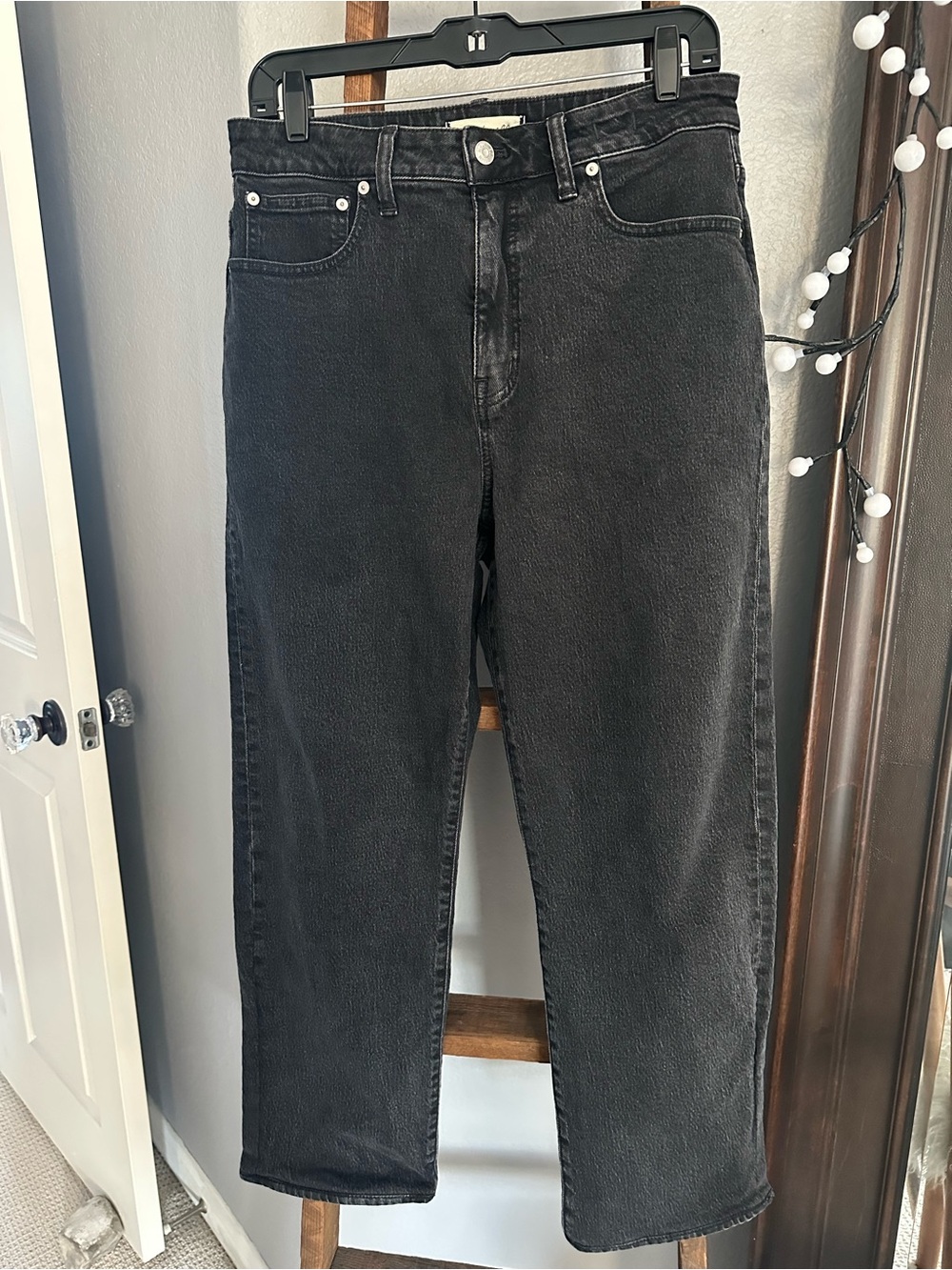 Madewell Straight Leg Curvy Jeans size 30
